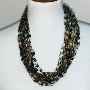 Whisper Handmade Italian Ribbon Necklace